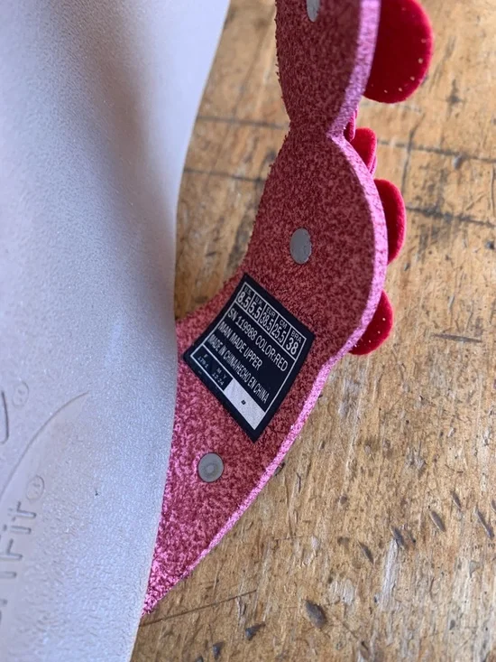 Skechers Women's Red Arch Fit Floral Slip On Sandals - Picture 7 of 16